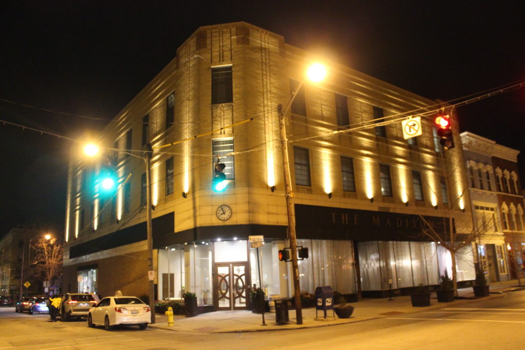 Exterior of the Madison Event Center, Covington, KY